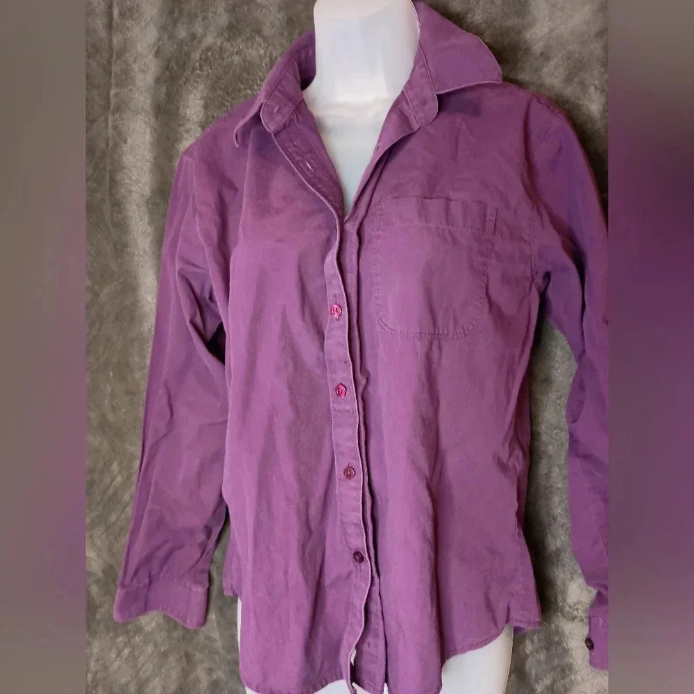 WRANGLER Riata Classic Western Rancher Purple button up‎ (#906)
